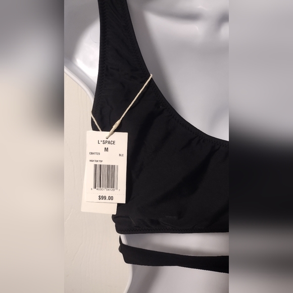 🍉3/$20 L*SPACE Black one arm swim top - Picture 2 of 9